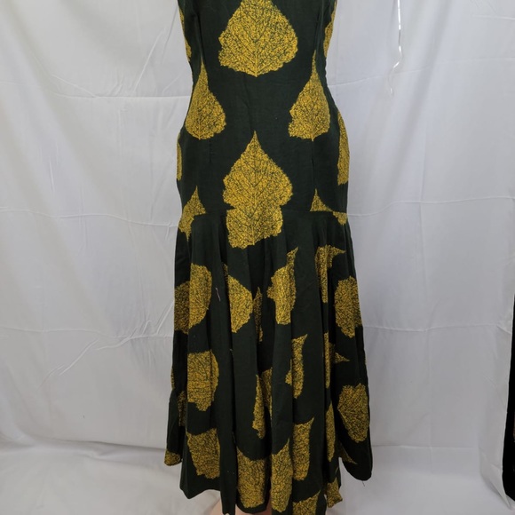 African Print A-line Dress - Picture 3 of 6